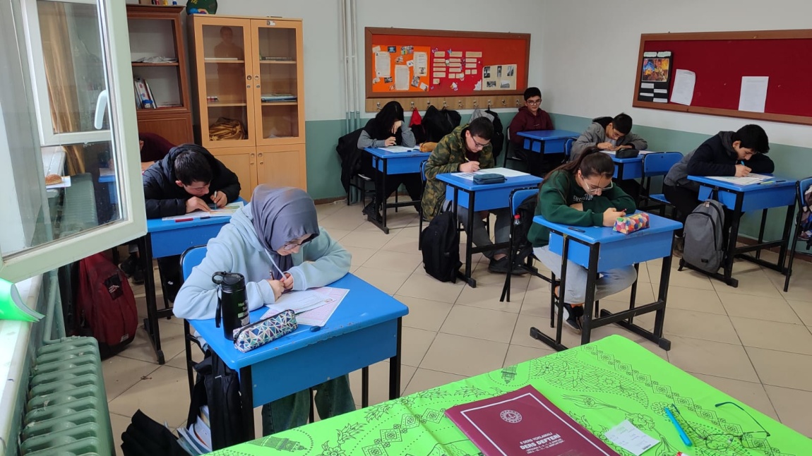 Ortaokul Öğrencilerimize Yönelik Deneme Sınavı Yapıldı