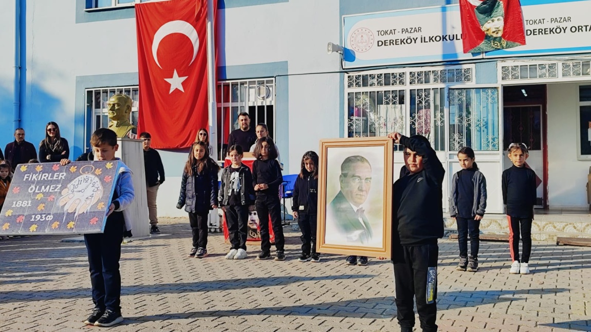 OKULUMUZDA 10 KASIM ATATÜRK'Ü ANMA TÖRENİ YAPILDI